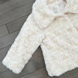 🍂 Baby Girl Fluffy Faux Fur Jacket 🍂